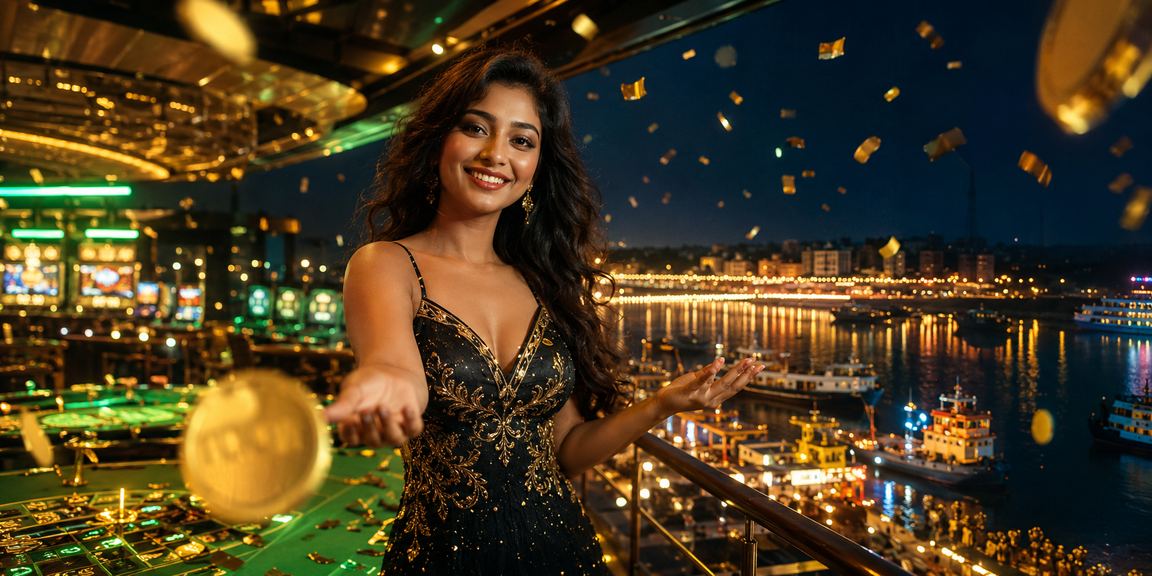 কক্সবাজার সৈকতে ক্যাসিনো ও গেমস পরিবেশ